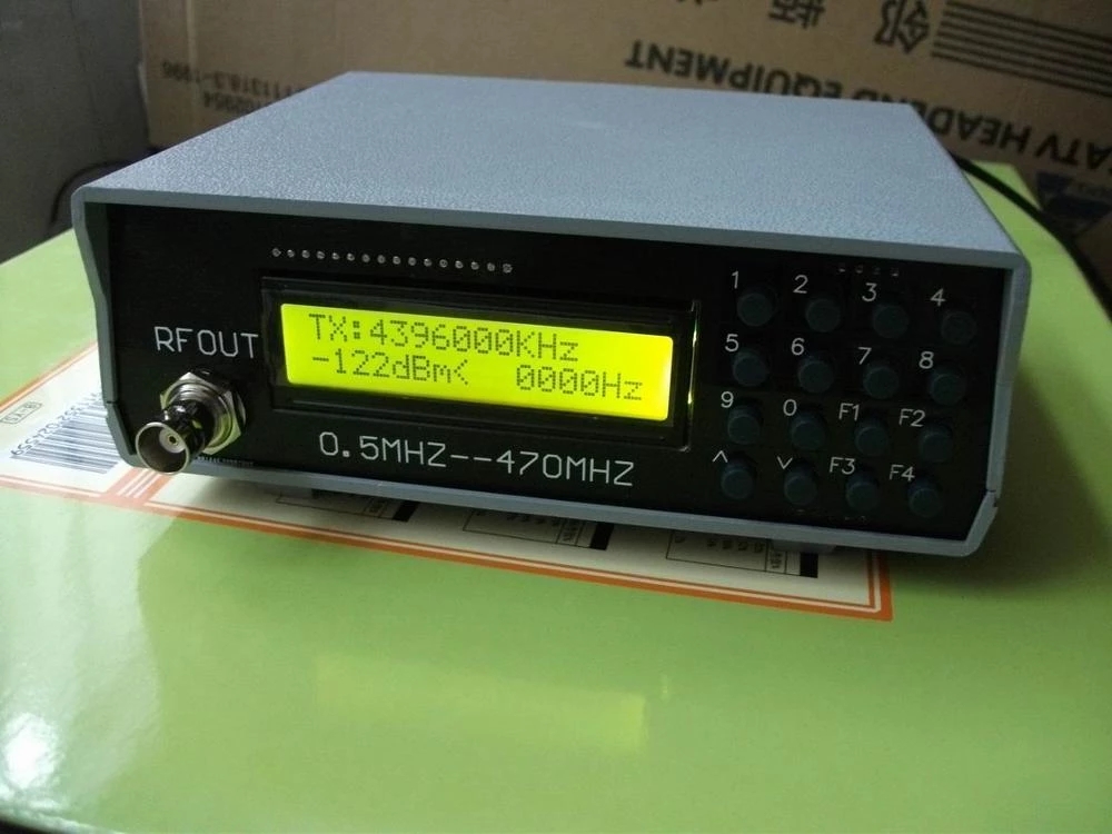 Rf Signal Generator 0.5Mhz To 470Mhz - Medidor gerador de sinal rf 0.5mhz-470mhz,