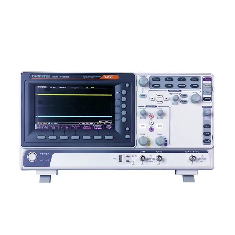 Digital Storage Oscilloscope 4 Channel 100Mhz - Osciloscópio Digital GWInstek GDS-1102B, GDS-1104B, Dual