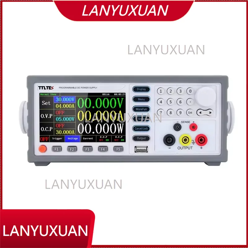 Programmable Linear Dc Power Supply 30V 10A - Fonte de Alimentação Linear Programável de