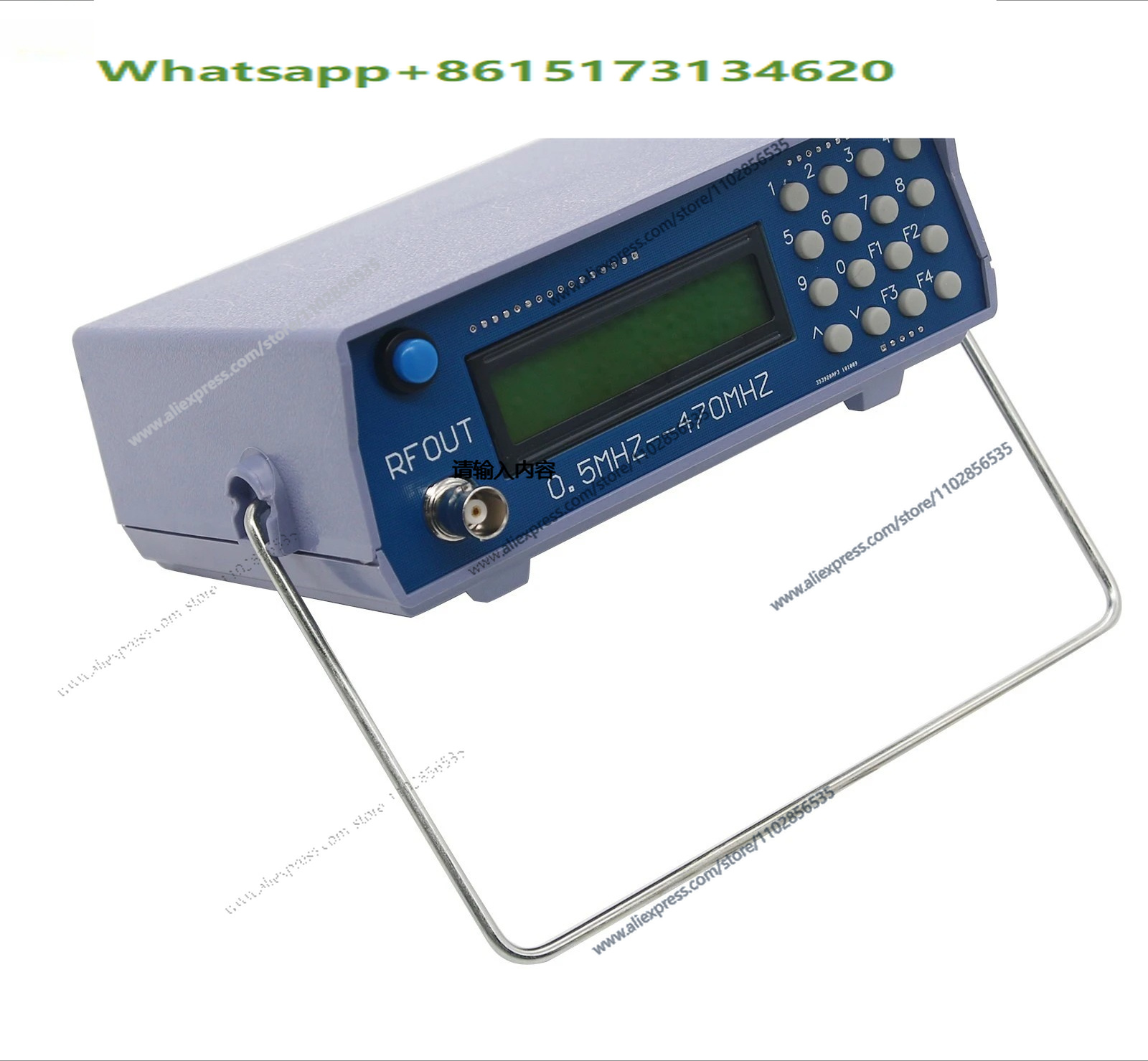 Gerador de Sinal RF 0.5Mhz-470 - Rf Signal Generator 0.5Mhz To 470Mhz avaliação e preço
