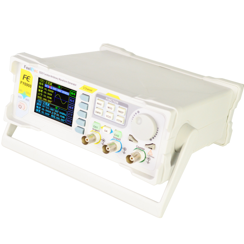 Dual Channel DDS Função Arbitr - Dual Channel Arbitrary Waveform Function Generator 60Mhz avaliação e preço